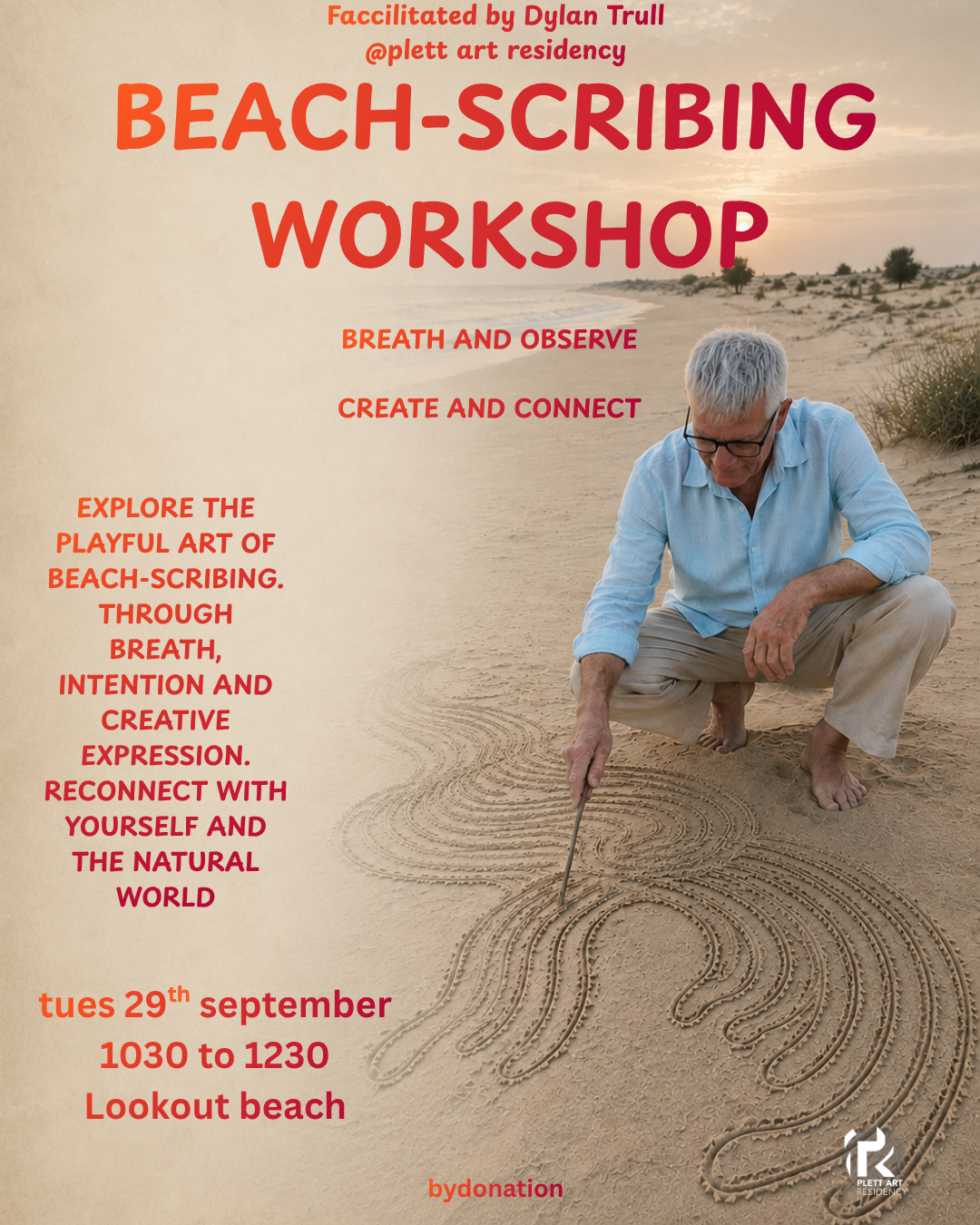 Beach scribing workshop